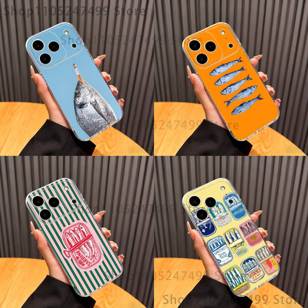 Phone Cases You Can Customize - Casing Ponsel Motif Sarden Kaleng Untuk