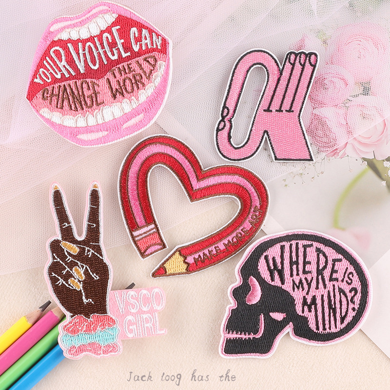 Phone Cases Eco Friendly - Besi Pada Patch Pink Perempuan Cinta