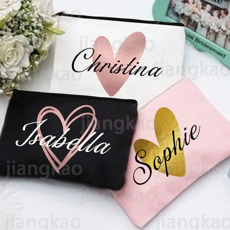 Monogram Custom Case - Tas Riasan Pribadi Pengiring Pengantin Hadiah