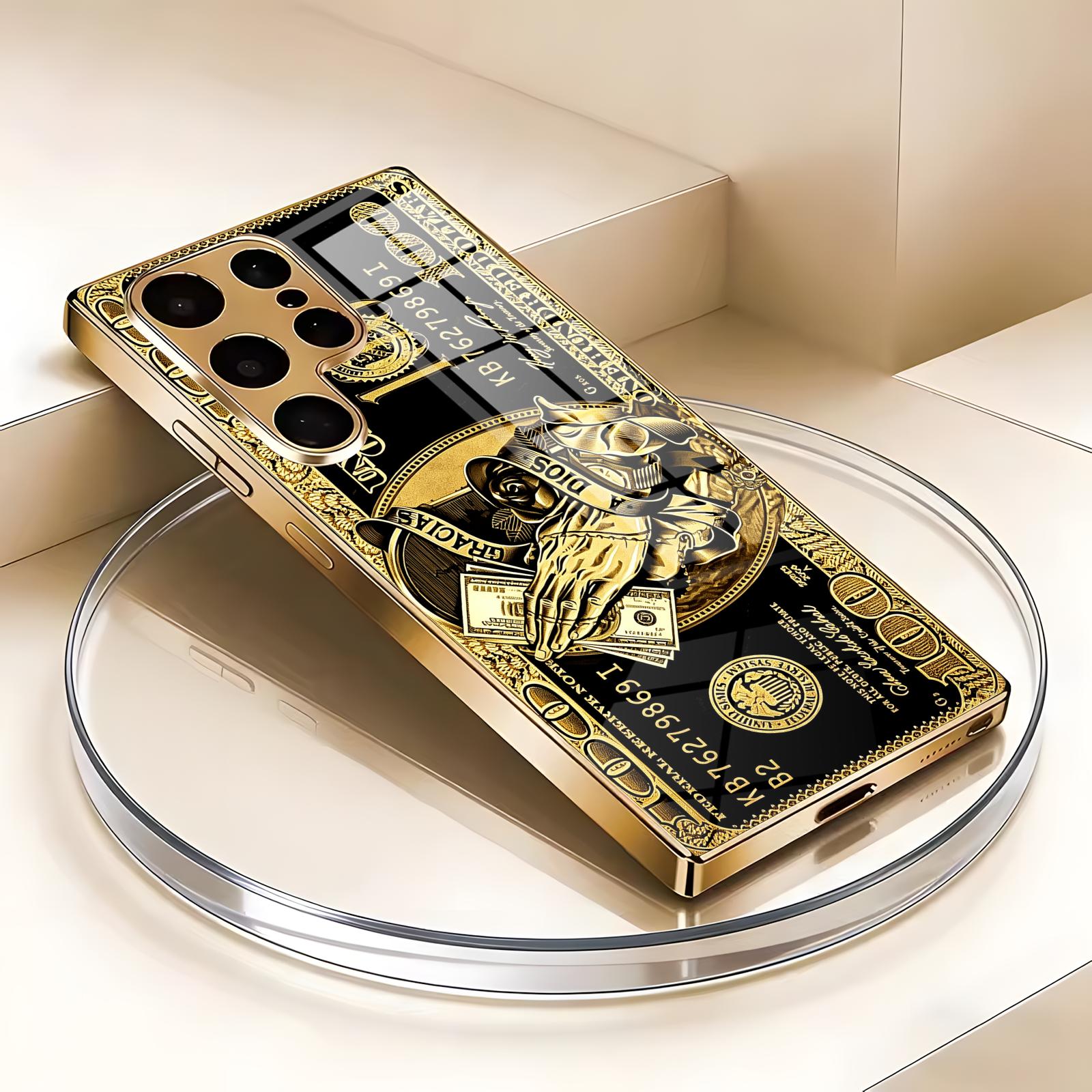 Phone Cases Luxury - Casing HP Mewah Bertekstur Metalik untuk