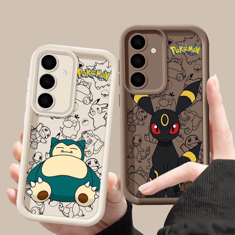Phone Cases Samsung S25 Ultra - Casing Snorlaxs Umbreons P-Pokemons Anime S26
