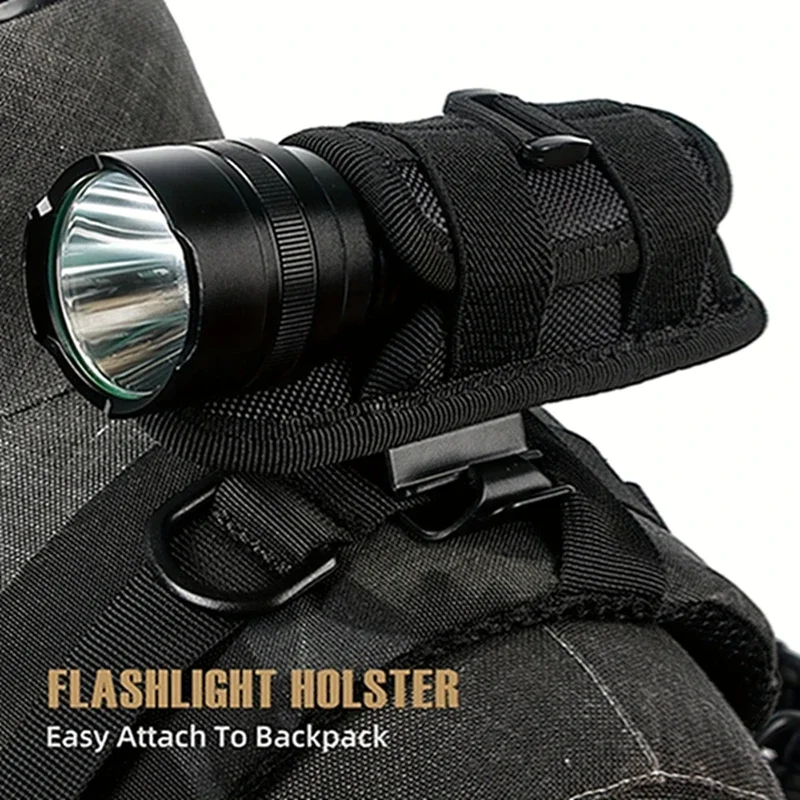 Military Grade Case - Sarung Senter Taktis Bahan Nilon untuk