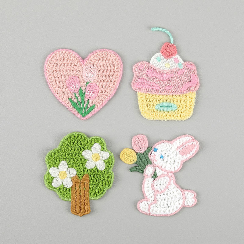 Phone Cases Eco Friendly - 10 buah aplikasi bordir kartun kelinci