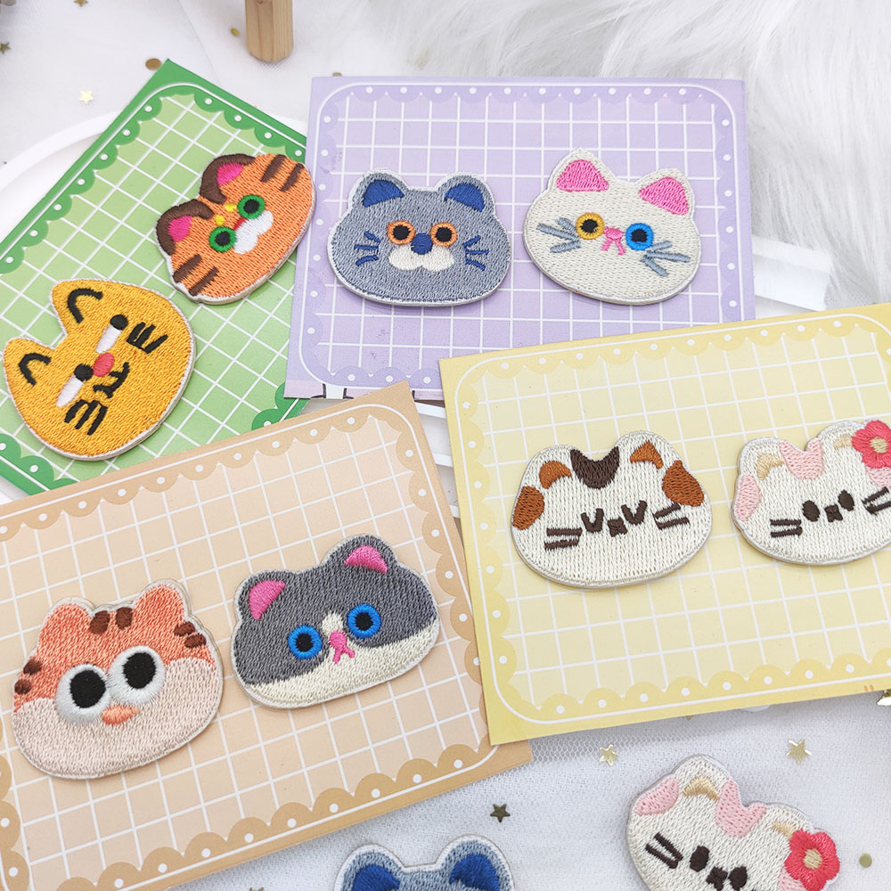 Phone Cases Eco Friendly - 2 buah kepala kucing lucu dengan