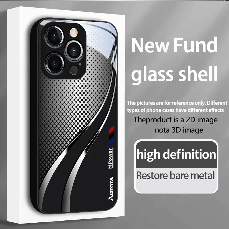 Phone Cases Luxury - Casing Pelindung Kaca Tempered Mewah PROTECT