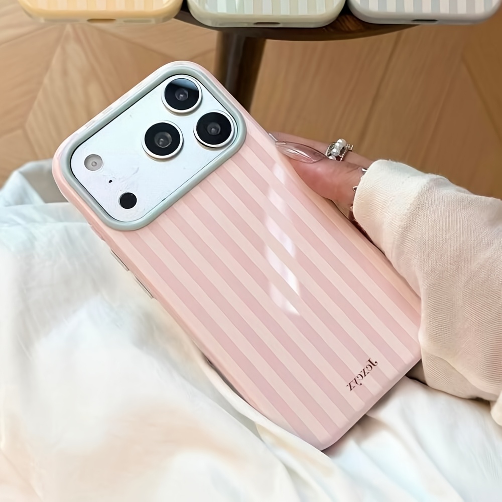Phone Cases Luxury - Casing Ponsel Mewah Motif Garis Warna