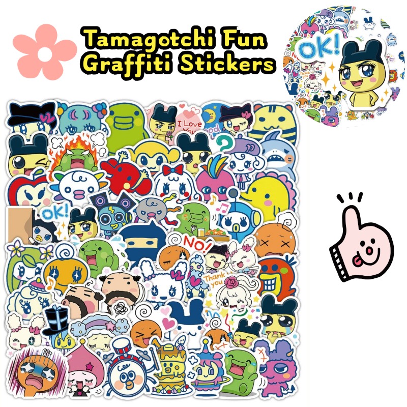 Phone Cases Japanese - Stiker Tamagotchi Jepang Hewan Peliharaan Elektronik