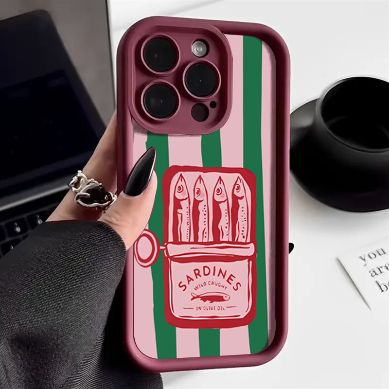 Phone Cases Quirky - Casing HP Bergaris Retro Kaleng Sardin