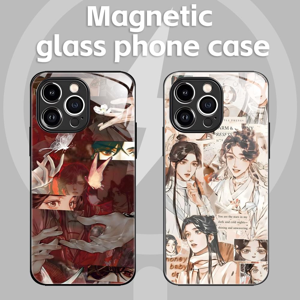 Phone Cases Iphone 14 - Casing Ponsel Berkat Pejabat Surga Anime