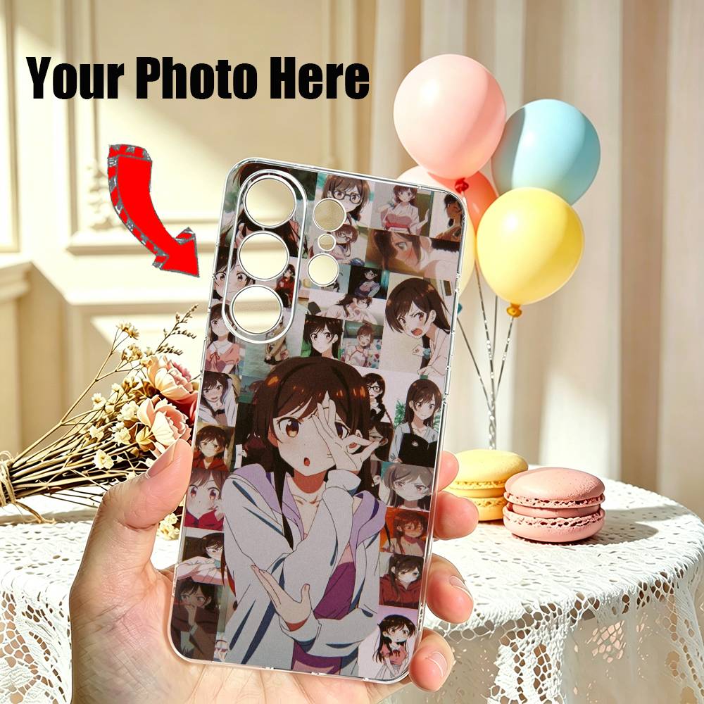 Phone Cases Com - Casing HP Transparan Silikon Lembut Rent-A-Girlfriend