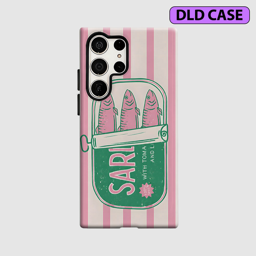 Phone Cases You Can Customize - Casing Ponsel Vintage Motif Kaleng Sarden
