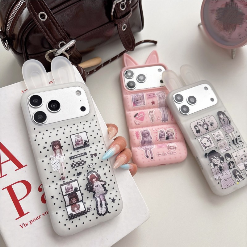 Phone Cases Japanese - Casing HP Jepang Y2K Motif Telinga