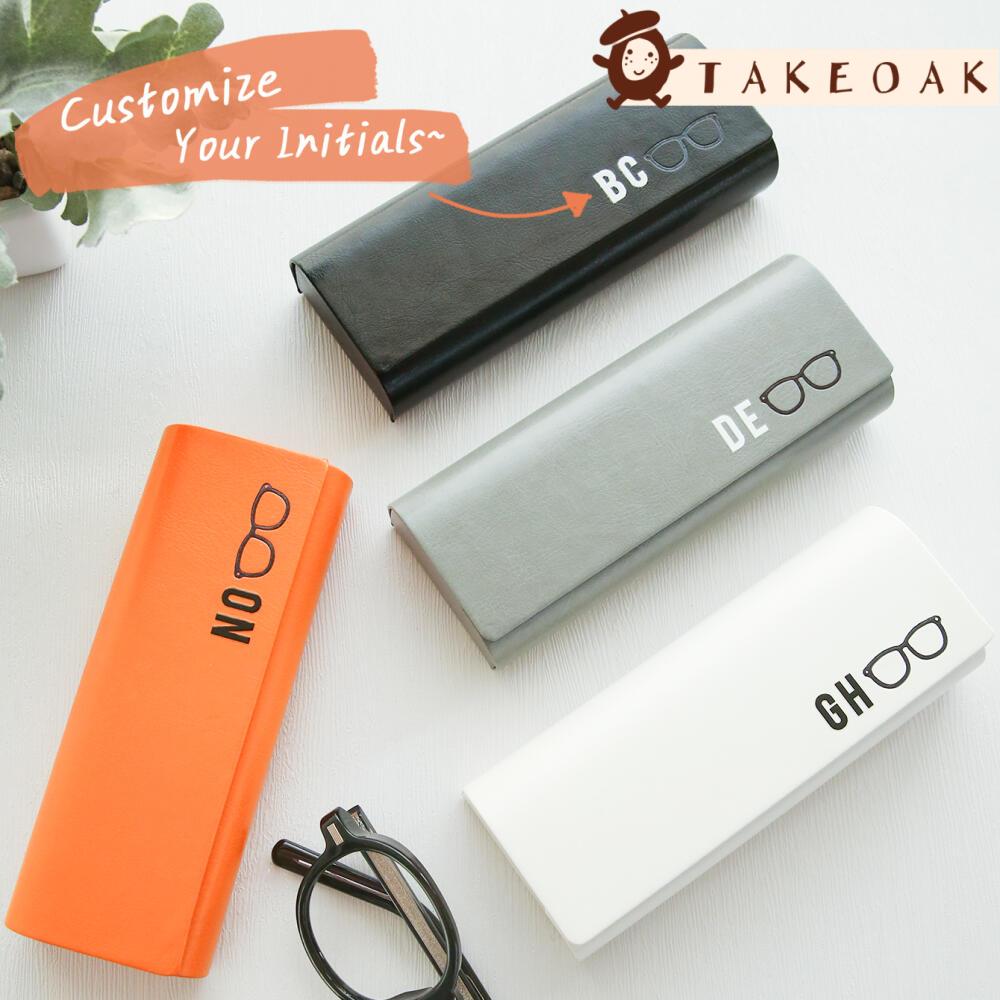 Kotak Kacamata Kulit PU Lembut - Monogram Custom Case ulasan dan harga
