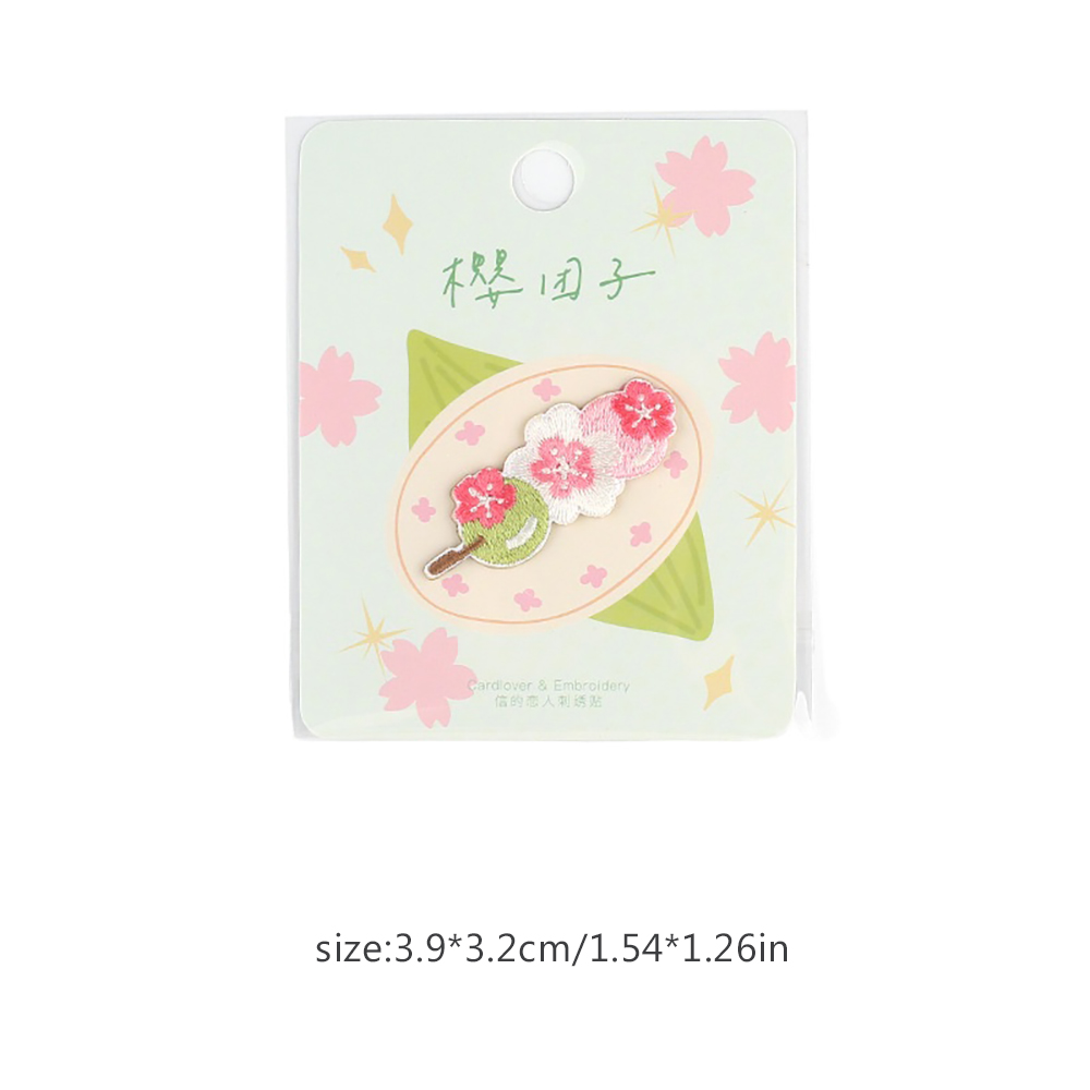 Tambalan Bordir Sakura One Pie - Phone Cases Eco Friendly ulasan dan harga