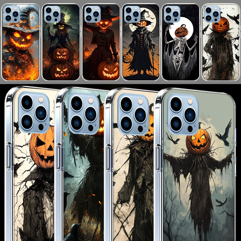 Casing Ponsel Halloween Pumpki - Phone Cases Com ulasan dan harga