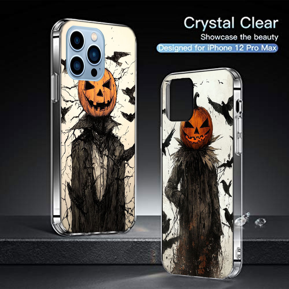 Casing Ponsel Halloween Pumpki - Phone Cases Com ulasan dan harga
