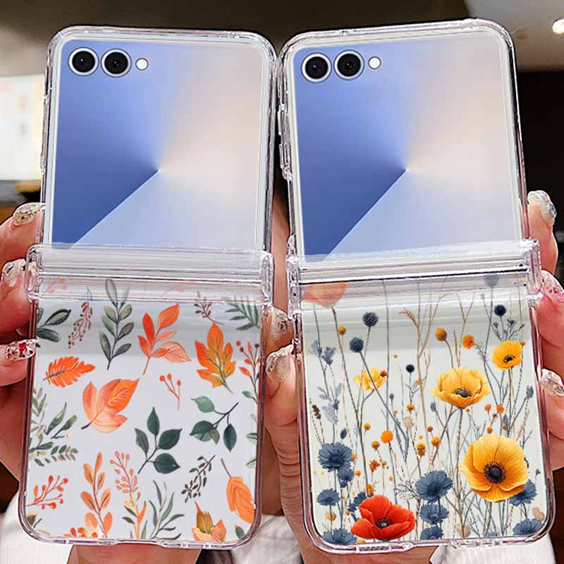 Casing Ponsel Pola Daun Maple  - Phone Cases Z Flip 6 ulasan dan harga