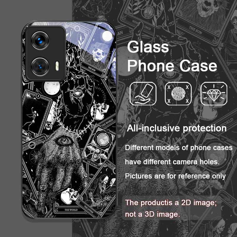 Casing Ponsel Kaca Tempered Ce - Phone Cases For Motorola ulasan dan harga
