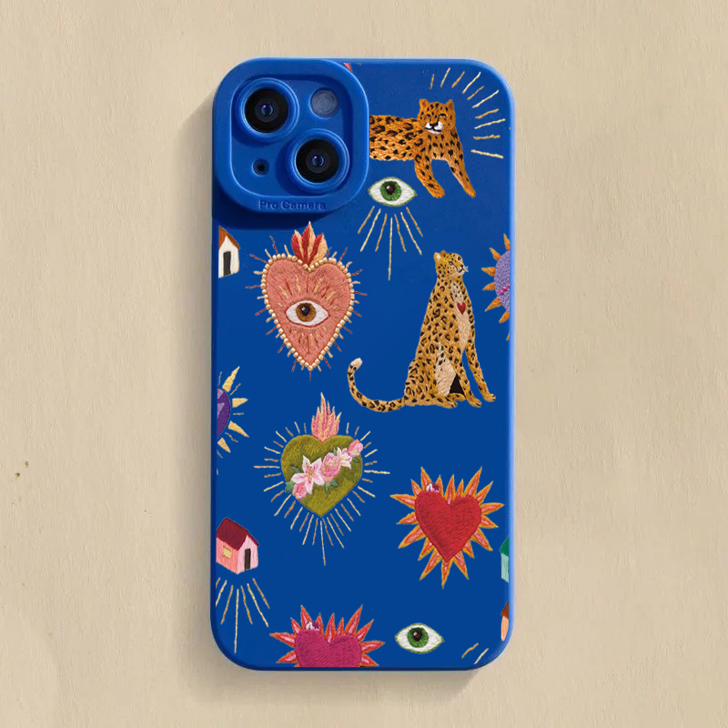 Casing Ponsel Motif Mata Leopa - Phone Cases For Samsung Galaxy ulasan dan harga