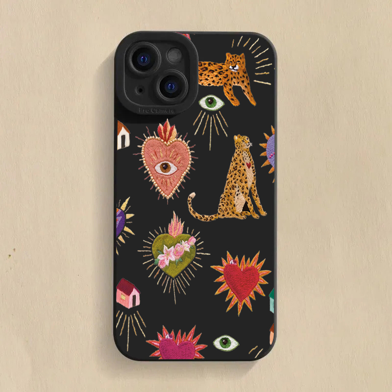 Casing Ponsel Motif Mata Leopa - Phone Cases For Samsung Galaxy ulasan dan harga