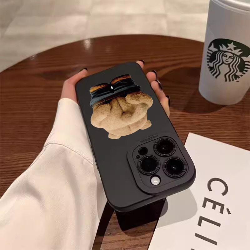 Casing Ponsel Silikon Beruang  - Phone Cases Quirky ulasan dan harga