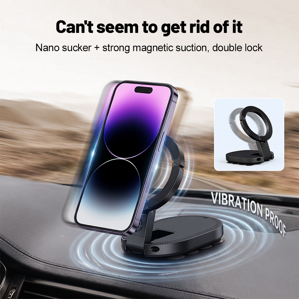 360 °   Penyangga Ponsel Magne - Phone Cases Video ulasan dan harga