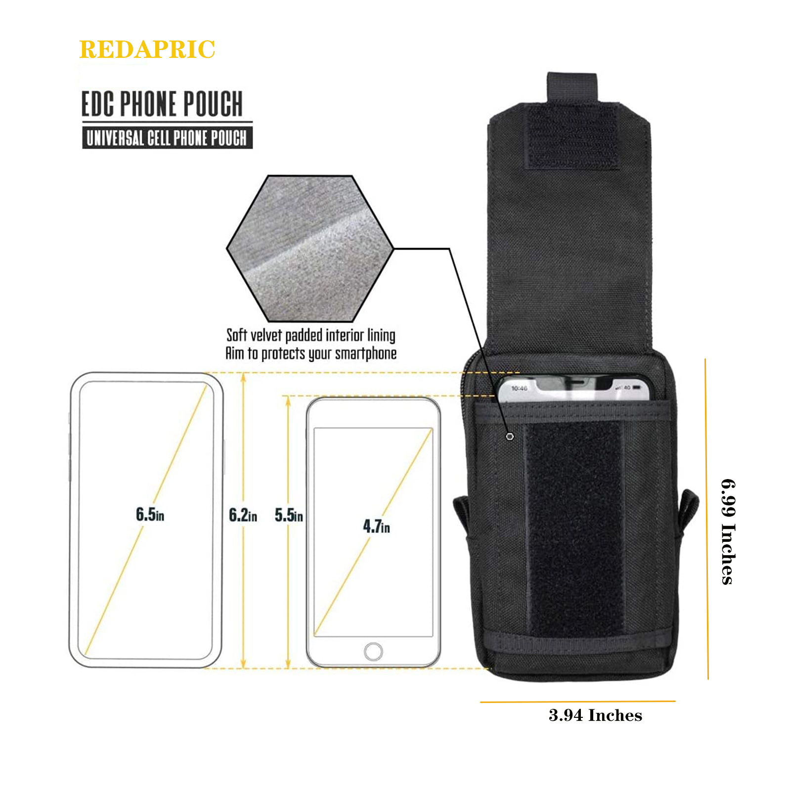 Tas pinggang kantong Molle Tak - Military Grade Case ulasan dan harga