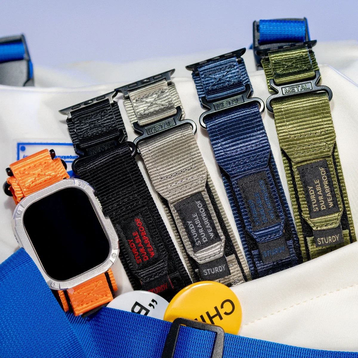 Tali Nilon + Casing untuk Jam  - Military Grade Case ulasan dan harga