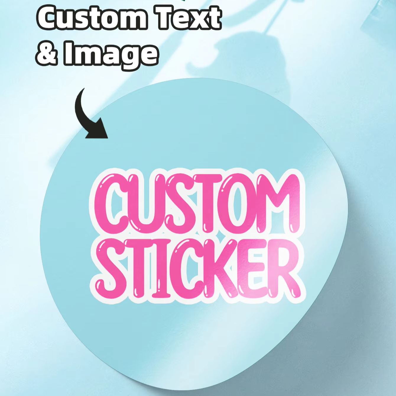 1-120PCS Stiker Bulat Tahan Ai - Phone Cases Brand ulasan dan harga