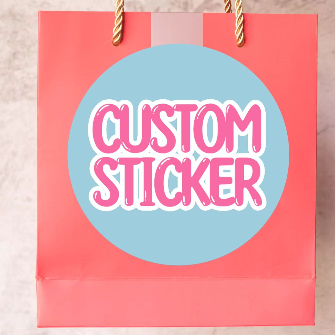 1-120PCS Stiker Bulat Tahan Ai - Phone Cases Brand ulasan dan harga