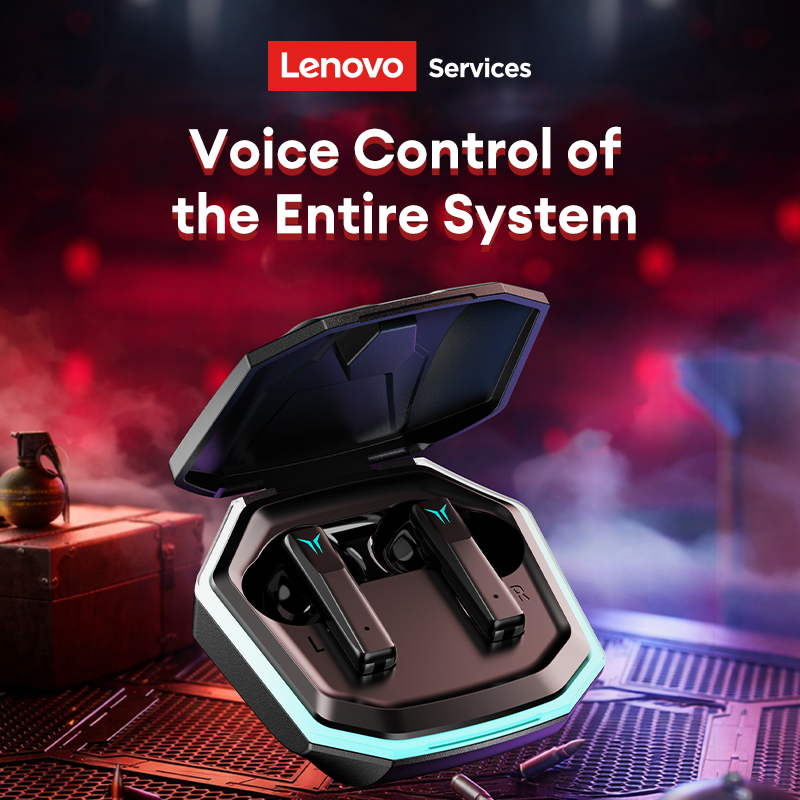 Headset Lenovo GT105 untuk gam - Phone Cases Com ulasan dan harga