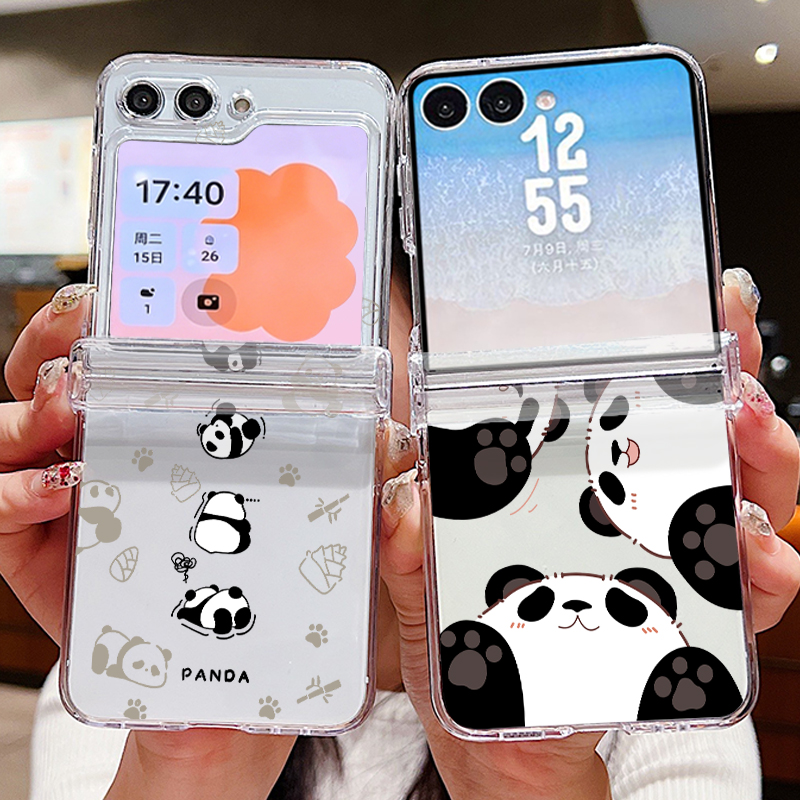 Casing Ponsel Motif Panda Lucu - Phone Cases Z Flip 6 ulasan dan harga
