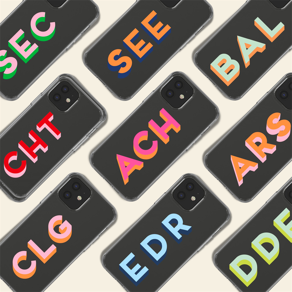 Monogram casing ponsel huruf a - Monogram Custom Case ulasan dan harga