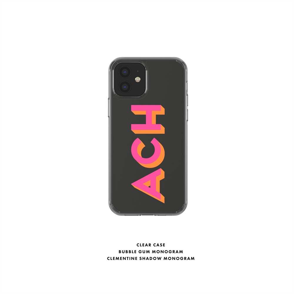 Monogram casing ponsel huruf a - Monogram Custom Case ulasan dan harga