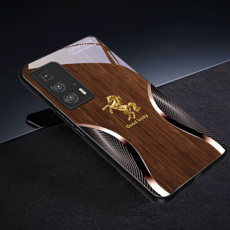 Casing Ponsel Kaca Hitam Golde - Phone Cases For Motorola ulasan dan harga