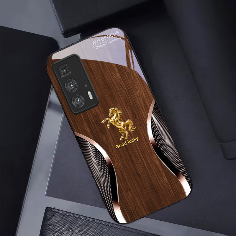 Casing Ponsel Kaca Hitam Golde - Phone Cases For Motorola ulasan dan harga