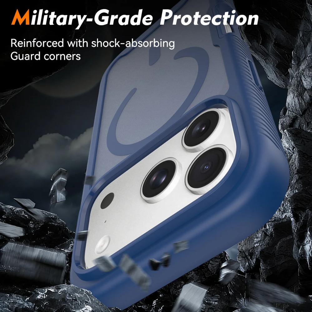Casing Magnetik Transparan Kel - Military Grade Case ulasan dan harga