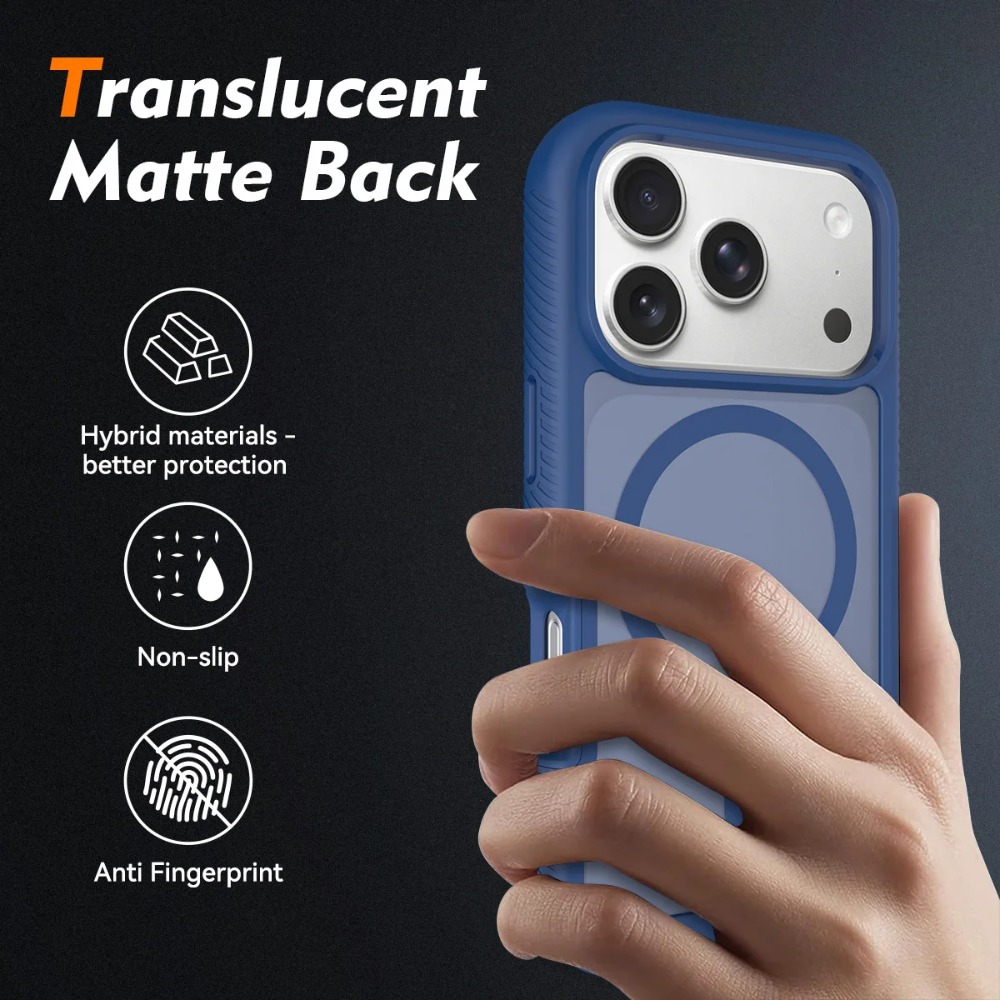 Casing Magnetik Transparan Kel - Military Grade Case ulasan dan harga