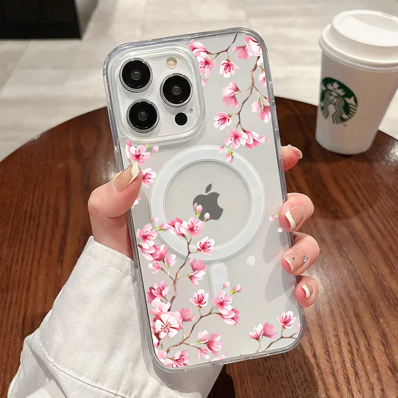Casing Bunga INS Merah Muda Me - Phone Cases Luxury ulasan dan harga