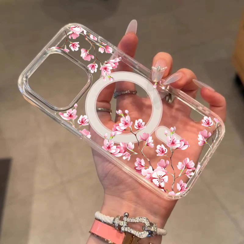 Casing Bunga INS Merah Muda Me - Phone Cases Luxury ulasan dan harga