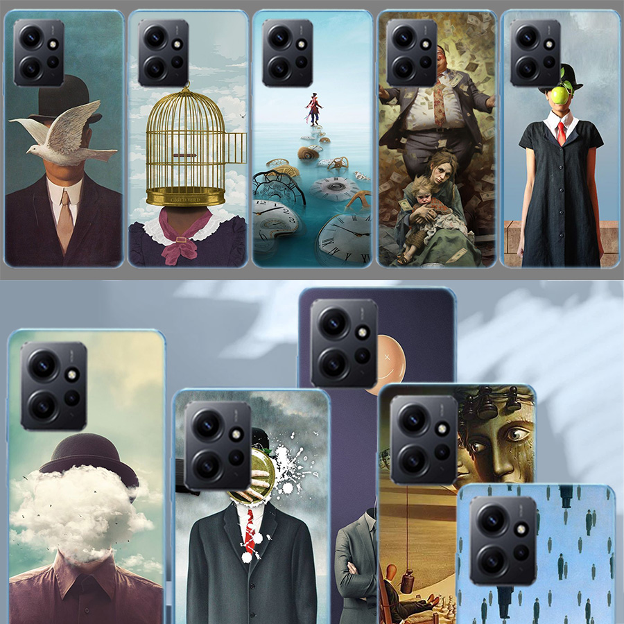 Casing Ponsel Rene Magritte Un - Phone Cases Com ulasan dan harga