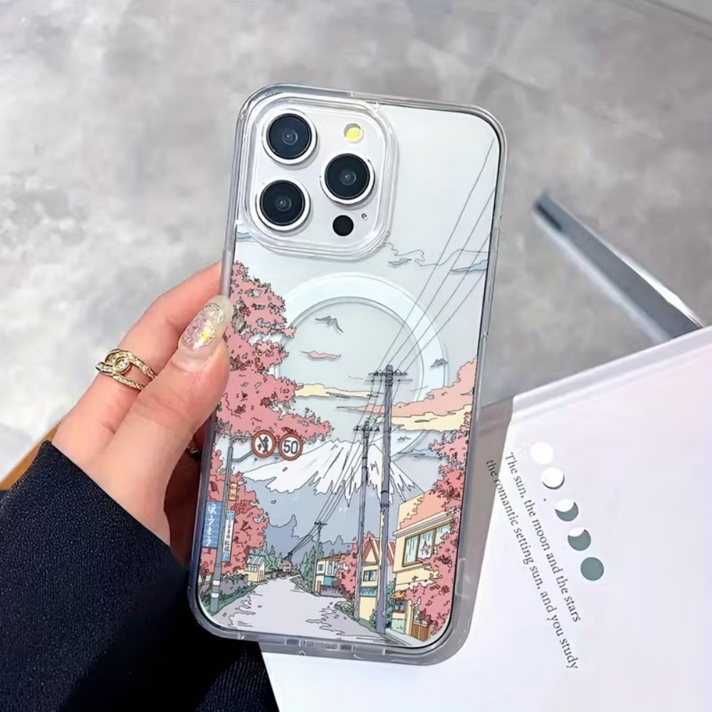 Casing Ponsel Transparan Peman - Phone Cases Japanese ulasan dan harga