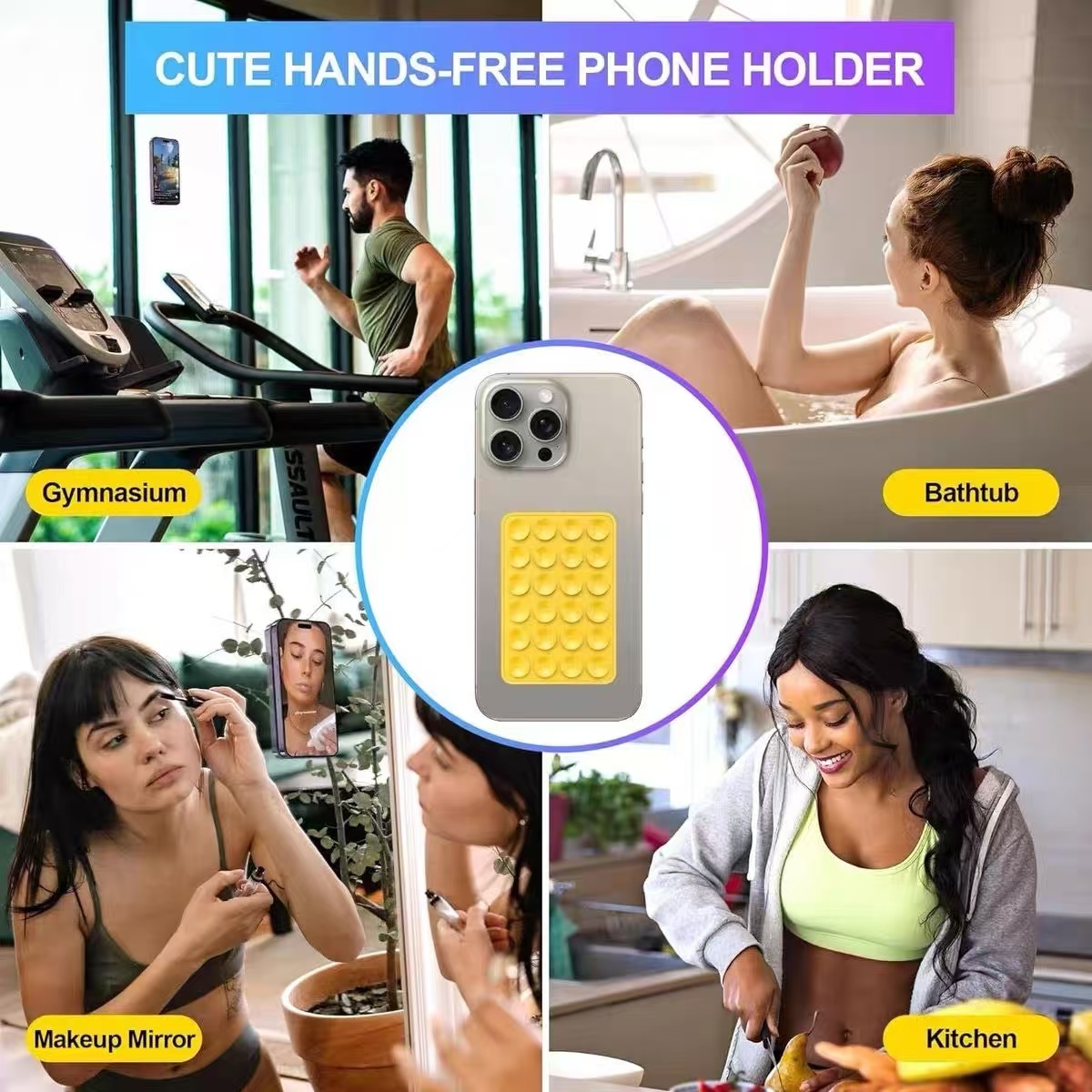 Penyangga Ponsel Silikon denga - Phone Cases Holder ulasan dan harga