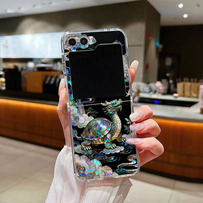 Casing Ponsel Tekstur Marmer H - Phone Cases Z Flip 6 ulasan dan harga
