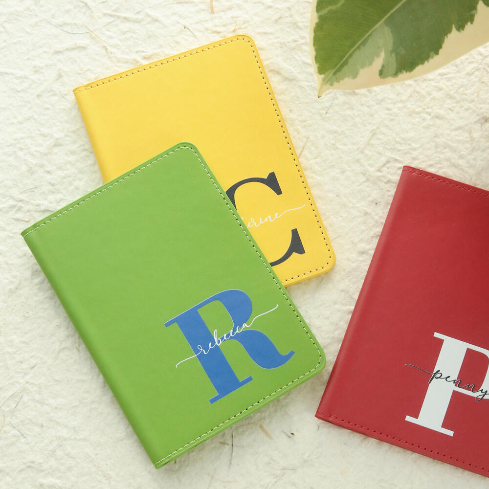 Sampul Paspor Cetak Inisial &  - Monogram Custom Case ulasan dan harga