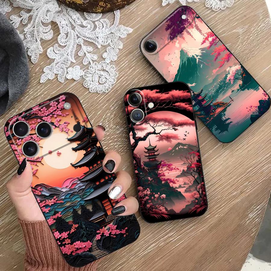 Casing Ponsel Estetis Gunung F - Phone Cases Holder ulasan dan harga