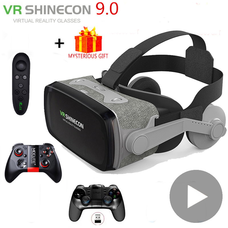 Kacamata VR Shinecon Casque Vi - Phone Cases Video ulasan dan harga